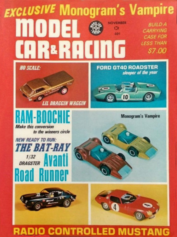 model car racing mag